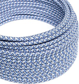 Υφασμάτινο Στρόγγυλο Καλώδιο RX03 - Γαλάζιο Pixel 3x0.75