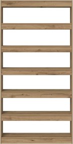 vidaXL Βιβλιοθήκη 6 επίπεδα 100 x 30 x 198 εκ. Επεξεργασμένο Ξύλο