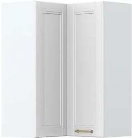 Ντουλάπι κρεμαστό γωνιακό Tahoma V9-UG-2K-Λευκό ματ - 64.00Χ64.00Χ91.00cm