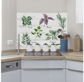 Πλάτη προστασίας τοίχου εστιών κουζίνας Shabby Spices L 67264 Ango-67264-Γκρι 67264