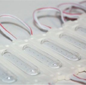 Αλυσίδα led modules σετ των 20τεμ 40W 12VDC μωβ φως συνολικού μήκους 228cm