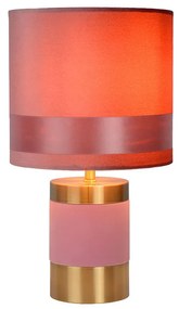 Φωτιστικό Επιτραπέζιο Lucide 10500-81-66 EXTRAVAGANZA FRIZZLE Ροζ (Pink)|Χρυσό Χρώμα (Gold Coloured)