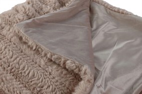 Κουβέρτα Home ESPRIT Ανοιχτό Ροζ 220 x 240 x 1 cm