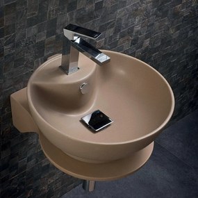 Diamante Ø41 - Επιτραπέζιος νιπτήρας μπανιου - Καφε