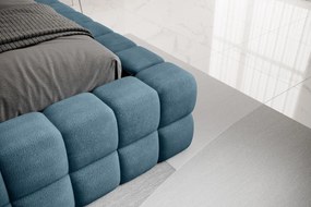 Επενδυμένο κρεβάτι Dagmar-Mple-180 x 200