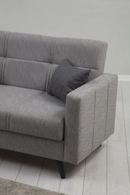 2-Seat Sofa-Bed Polya - Light Grey Light Grey