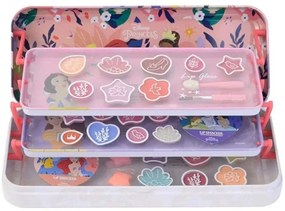 Κασετίνα Μακιγιάζ Lip Smacker Disney Princess 1510674E Τριπλή Για Τα Χείλη Pink-Multi Markwins