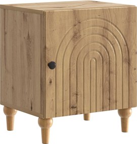 vidaXL Κομοδίνο 2 τεμ. Artisan Δρυς 43 x 34,5 x 50 εκ