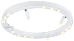 Φωτιστικό Οροφής- Σποτ Led JNBC48LED65WH 48W 3000K 4320LM D65ΧΗ6,5CM Magneto White Aca Decor Aluminium