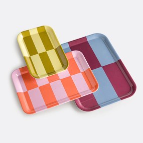 Δίσκος δίχρωμος με γραφικό μοτίβο, μέγεθος L, Tabaka