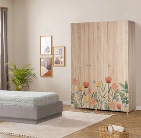 Τριφυλλη Ντουλαπα Σονομα LENA 52x135x192