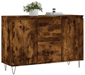 vidaXL Ντουλάπι Καπνιστή Δρυς 101,5x35x70 εκ. από Επεξεργασμένο Ξύλο