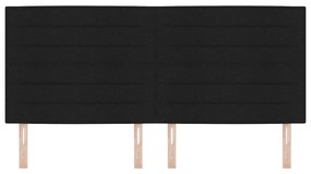 vidaXL LED Κεφαλάρι Σχεδίασης Γραμμών Μαύρο 100 εκ Ύφασμα