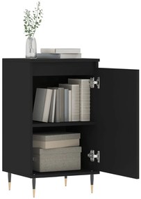 vidaXL Ντουλάπια 2 τεμ. Μαύρα 40 x 35 x 70 εκ. από Επεξεργασμένο Ξύλο