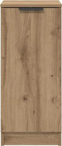 vidaXL Πλαϊνό γραφείο Artisan Oak 30 x 30 x 70 εκ. Επεξεργασμένο ξύλο
