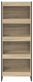 vidaXL Βιβλιοθήκη Σονόμα 60 x 30 x 155 εκ Επεξεργασμένο ξύλο