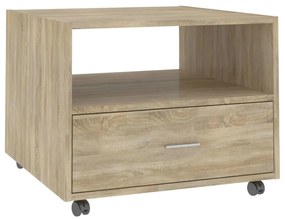 vidaXL Τραπεζάκι Σαλονιού Sonoma Δρυς 55 x 55 x 40 εκ. Επεξεργ. Ξύλο