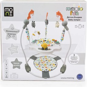 Baby Jumper (6+ Μηνών/Έως 12kg) Moni Magic Fun Orange