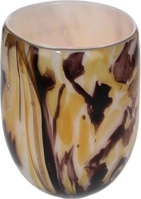 Κηροπήγιο ArteLibre Πολύχρωμο Γυαλί 12.5x12.5x10cm