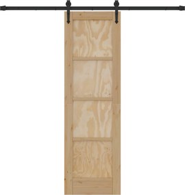 VidaXL Συρόμενη Πόρτα ORKDAL 61 x 198,5 εκ. Επεξεργασμένο Ξύλο