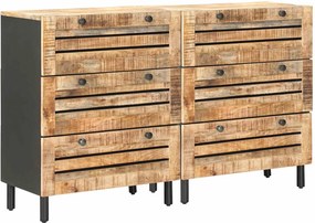 vidaXL Ντουλάπες Αποθήκευσης 2 τμχ. 120 x 33 x 75 εκ Πολύχρωμο