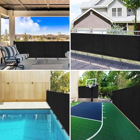 vidaXL Δίχτυ Σκίασης Ανθρακί 1,5x10 μ. από HDPE 75 γρ./μ²