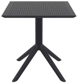 Τραπέζι SKY Μαύρο PP 70x70x74cm