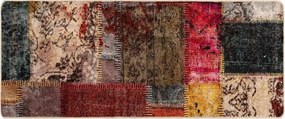 vidaXL Χαλί Runner MARSA Πολύχρωμο 100 x 50 cm Πολυέστερ και PVC