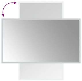 vidaXL Καθρέφτης Μπάνιου με LED 40x70 εκ.