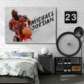 Πίνακας σε καμβά Michael Jordan KNV1511 120cm x 180cm Μόνο για παραλαβή από το κατάστημα