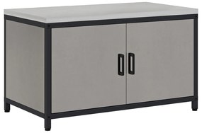 vidaXL Ντουλάπα Αποθήκευσης Κουζίνας με ράφι Σκ rusty 60 x 50 x 92 εκ.