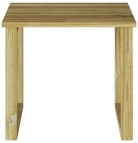 vidaXL Τραπέζι Ξαπλώστρας 40x40x36 cm Εμποτισμένο Ξύλο Πεύκου