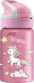 Παγούρι - Θερμός 350ml Με Καλαμάκι Laken Uni Dreams
