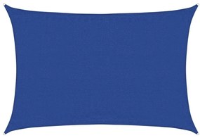 vidaXL Πανί Σκίασης Ορθογώνιο Μπλε 3,5x5 μ. HDPE 160 γρ./μ²