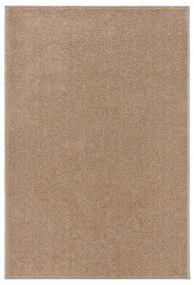 vidaXL Χαλί Κοντό Πέλος Καφέ 160 x 230 εκ.