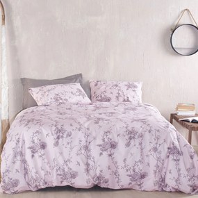 Σεντόνια Υπέρδιπλα (Σετ) Rythmos Next Aurora Purple Λιλά Χωρίς Λάστιχο 230x260