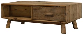 Τραπεζάκι ξύλινο με συρτάρια 120