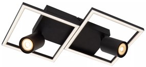 Φωτιστικό Οροφής Lucide 53102-24-30 ARIANNE Μαύρο Ματ (Black Mat) 2700 K