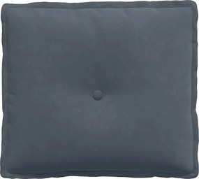 vidaXL Μαξιλάρι Πλάτης Σκούρο Γκρι 50 x 45 x 19 cm