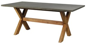 Liberta CALDERA ΤΡΑΠΕΖΙ CEMENT 220x100xH74,5cm 220x100xH74,5cm 22-0273