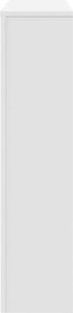 vidaXL Καπάκι Καλοριφέρ Λευκό 175 x 20 x 82 cm Επεξεργασμένο Ξύλο