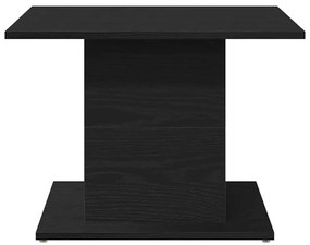 vidaXL Τραπεζάκι σαλονιού Μαύρη δρυς 55.5 x 55.5 x 40 cm