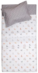 Κουβέρτα Παιδική Σάμι White Viopros Single 150x245cm 100% Cotton