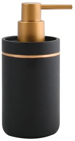 Δοχείο Κρεμοσάπουνου (Φ6.5x17.5) Spirella Bly Black Gold