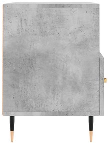 vidaXL Έπιπλο Τηλεόρασης Γκρι Σκυροδέματος 80x36x50 εκ. Επεξεργ. Ξύλο