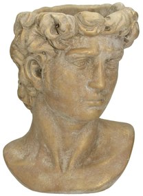 Κασπώ ArteLibre Δαυίδ Χρυσό Τσιμέντο 17x15x23cm-05152426