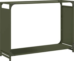 vidaXL Ράφι Καυσόξυλων 90x28x65 εκ. Χάλυβας ψυχρής έλασης