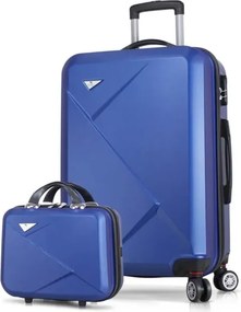 Stewehome Σετ βαλίτσας μεσαίου μεγέθους και νεσεσέρ από abs σετ 2 τεμαχίων