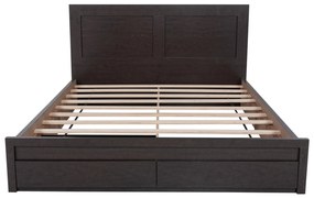 Κρεβάτι CAPRI Διπλό με 2 Συρτάρια Βέγγε 160x200 εκ. 166.5x207x92.5 εκ.