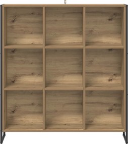 VidaXL Βιβλιοθήκη Artisan Δρυς 99.5 x 30 x 108.5 εκ Επεξεργασμένο Ξύλο